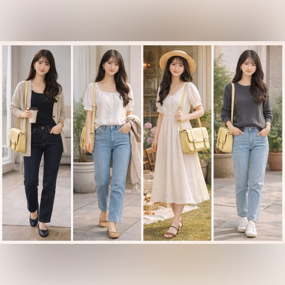 Heys - Garden Party Messenger Bag in Butter Yellow - Picture 10 of 10